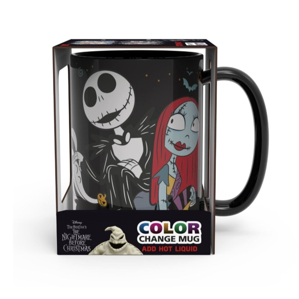 ZAK Designs The Nightmare Before Christmas 15oz Color Change Mug, Sally …